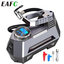 Gonfleur De Pneu De Compresseur D Air Portable Pompe A Pneus De Voiture Avec Manometre Numerique 150 Psi 12v Cc Lampe De Poche D Urgence Lumineuse Aliexpress