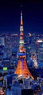 Tokyo Wallpaper 4k Iphone Gallery 東京タワー 夜景 壁紙 壁紙 4k