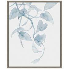 Amazon.com: Amanti Art Framed Canvas Wall Art Print Pothos Plant I by Grace  Popp (16 in. W x 20 in. H), Sylvie Greywash Frame - Small : Everything Else