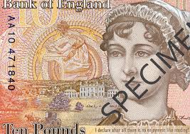 Sir john houblon 2 of 2. 2017 New English Polymer 10 Pounds Banknotes Jane Austen Numismag