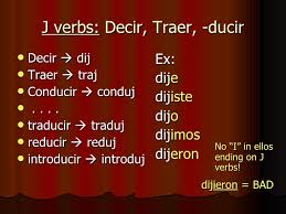 Andar is conjugated as an irregular verb in the preterite tense. Juvi Preterite Notes