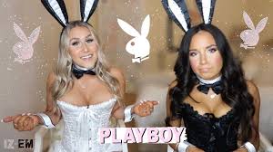 This tag refers to girls wearing a bunny suit consisting of the leotard/bathing suit/corset like costume typically worn by playboy bunnies, also known as bu. Playboy Bunny Transformation Halloween Vlog 2019 Youtube