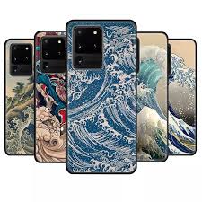 All of our iphone cases provide optimal protection to your iphone 24/7, cause we know how precious this baby is to you. Wave Art Japanese Case For Samsung Galaxy S10 S20 Fe Ultra 5g Plus S10e S9 Note 20 10 Lite Black Silicone Phone Cover Phone Case Covers Aliexpress