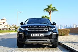 This is what summertime driving is all about; Range Rover Evoque 2017 Review Saudi Arabia Yallamotor