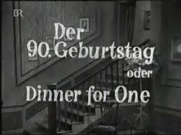 Dazu kam es nicht, drei wochen vor dem geplanten aufzeichnungstermin starb frinton.ansager heinz piper erklärt zu beginn der sendung den groben verlauf der nachfolgenden szene, den ständig wiederkehrenden wortwechsel „the same. Dinner For One Schnittbericht Schweizer Fassung Schnittberichte Com