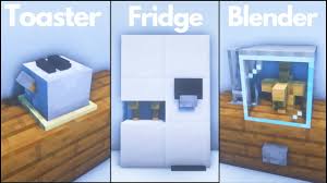 The magma block can be found in the nether. Minecraft 3 Working Kitchen Build Hacks And Ideas Youtube