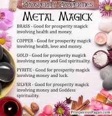 Metals To Use In Your Prosperity Magick Prosperity Magick Candle Magick Magick