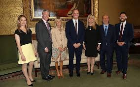 The prime minister met mr macron, german chancellor angela merkel, european commission chief ursula von der leyen and european council president charles michel at the g7. Community Leaders Hold Meeting With Dominic Raab Jewish News