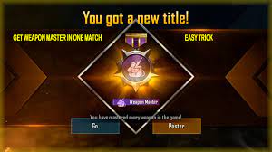 Updated Trick To Get Weapon Master In Pubg Very Easily In 2021