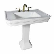 white large vitreous victorian pedestal