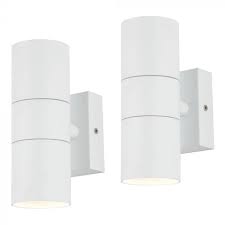 We did not find results for: 2 Pack Of Kenn Up Down Outdoor White Wall Lights Litecraft