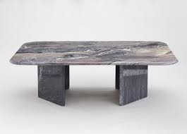 Blueberry marble veneer faux marble coffee table. Vintage 1970 S Black Brown Marble Coffee Table 87927
