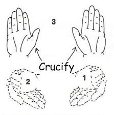Buy auslan (australian sign language) alphabet matching board set at the lowest price in australia. Sign Language For Crucify Sign Language Alphabet Asl Sign Language Sign Language Words