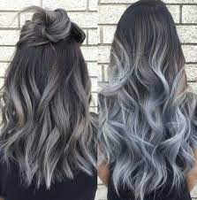 Pin By Tania Flores On Gorgeous Greys Brown Ombre Hair Brown And Silver Hair Grey Ombre Hair