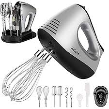 Check spelling or type a new query. Amazon Com Hand Mixer Electric Baking Beaters Kitchen Portable Handheld Electric Hand Mixers 5 Speed 450w Turbo With Storage Case And 9 Attachments Home Kitchen
