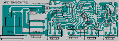 Input & tone pcb schematic (tone control). Layout Pcb Tone Control Apex Skema Dan Layot Pcb Apex Tone Control Dengan Mic Input Layout Pcb Tone Control Apex Circuit Diagram Mic Pcb Design