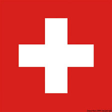 Il rosso della bandiera svizzera è il pantone 485c, un mix di magenta e giallo. Bandiera Svizzera 20 X 30 Cm Bandiere Gran Pavese E Guidoni Segnavento Bandiere Portachiavi Comfort A Bordo