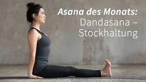 It is a beginner level balancing pose performed in the prone position. Asana Des Monats Dandasana Stockhaltung
