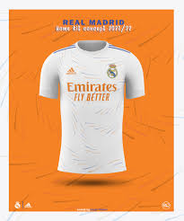 Martin odegaard can make a difference for real madrid next season Real Madrid Home Kit Concept 2021 2022