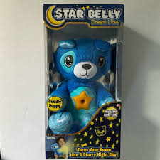 Star belly dream lites is here to bring kids the latest innovation of products designed to help eliminate the everyday struggles parents are forced to face. Starlights Toys Star Belly Dream Lites Blue Bear Poshmark