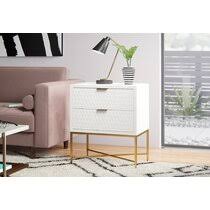 Design your space with gilligan 2 drawer nightstand with storage on havenly.com with real interior designers. Modern Contemporary Parocela 2 Drawer Nightstand Allmodern
