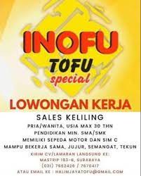 Nov 17, 2020 · lowongan kerja tanpa ijazah sebagai penjual cimol keliling di jember, jawa timur. Lowongan Sales Keliling Jualan Tahu Atmago