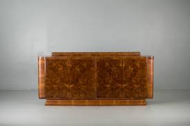Antique art nouveau buffet in the style of gauthier & poinsignon, 1900s. Classic French Art Deco Sideboard Or Buffet 1940s Jada