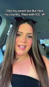 Sweet Tea Dilled Wirh Ice Meaning Like My Country