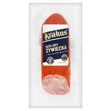 It wilts better that way. Krakus Kielbasa Zywiecka X12 286g Sainsbury S