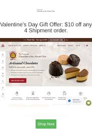 Best Deals And Coupons For Chocolate Of The Month Club In 2020 Month Club Gourmet Chocolate Artisan Chocolate