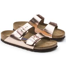 Birkenstock Arizona Rose Gold Sandals Arizona Natural Leather Birkenstock Rose Gold Birkenstocks Natural Leather