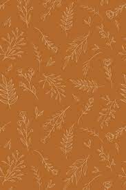 Floral Vector Elements Volume 002 Cute Fall Wallpaper Fall Wallpaper Orange Wallpaper