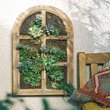 So… again my wife found this window pane at the habitat for humanity restore. Home Dzine Garden Ideas A Diy Window Frame Garden Feature