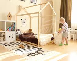 House Bed Frame Full Or Queen Toddler Bed Cabin Bed Floor Bed Children Furniture Nursery Furniture Tent Bed Play Tent House Frame Bed House Beds Bed Tent