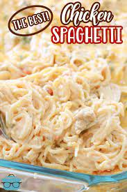 The Best Chicken Spaghetti Recipe Recipe In 2021 Chicken Spaghetti Recipes Cheesy Chicken Spaghetti Chicken Spaghetti