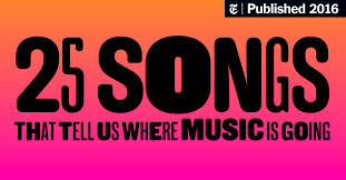 We did not find results for: 25 Songs That Tell Us Where Music Is Going The New York Times