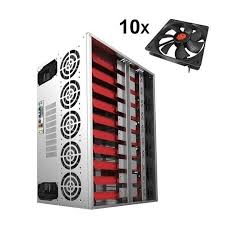 Velihome mining rig frame,mining rig case frame,rig frame,gpu mining rig, mining case,steel open air miner mining frame rig case up to 8 gpu for crypto coin currency mining (65x36x32.6, silver) model #: Crypto Coin Open Air Mining Frame Rig Graphics Case Atx Fit 12 Gpu Mag Fun Gear And Gadgets