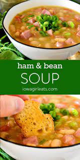 Ham And Bean Soup Iowa Girl Eats Recipe Ham And Bean Soup Bean Soup Ham And Beans