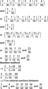 Examples for rational numbers are prime and composite numbers, odd the first step in determining the rational numbers between two rational numbers is to check the value of the denominators. Cbse 9 Math Cbse Number Systems Ncert Solutions