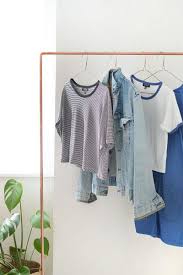 Using reclaimed wood found for free i put this diy project: 23 Chic And Practical Diy Clothes Racks That Put Your Wardrobe On Display