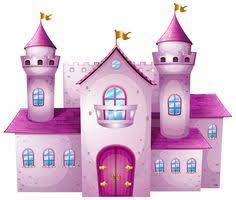 Pink Castle Png Clip Art Image Pink Castle Castle Clipart Minecraft Decorations