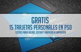 Check spelling or type a new query. 15 Tarjetas Personales En Psd Y Gratis Listas Para Utilizar Marianocabrera Com