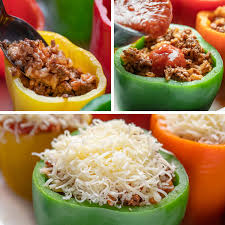 Stuffed Peppers Recipe Stuffed Peppers Peppers Recipes Stuffed Bell Peppers Ground Beef