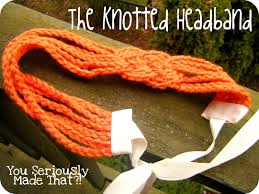 I've really been loving the knotted headband trend. T Shirt Headbands How To Make A Knotted Headband With T Shirt Yarn