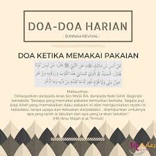 Berikut ialah doa masuk tandas yang anda boleh gunakan. 14 Care Sunnah Revival Doa Doa Harian Doa Ketika Memakai Pakaian Sunnahrevival Welovewesharewecare Facebook