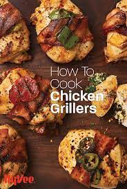 If using a charcoal grill, you can gauge the temperature by holding your hand five inches above the cooking grate. How To Cook Chicken Grillers Chicken And Veggie Recipes Chicken Main Dishes How To Cook Chicken
