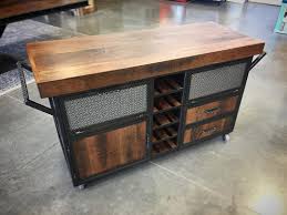 By osp home furnishings (17) top rated. Rolling Cherry Steel Kitchen Island Porter Barn Wood