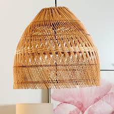 Compre su abat jour rotin al mejor precio:. Suspension Abat Jour En Rotin Naturel D 45 Cm Suspensions Lustres Pier Import
