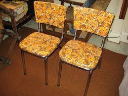 Floral Vinyl Covered Kitchen Chairs Vinyl Chairs Baby Boomers Memories Good Ole