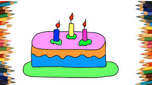 From barbie to batman and from dinosaurs to dr. How To Draw Cake Videos Coloring Book With Learning Color Coloring Books Learning Colors Cake Drawing